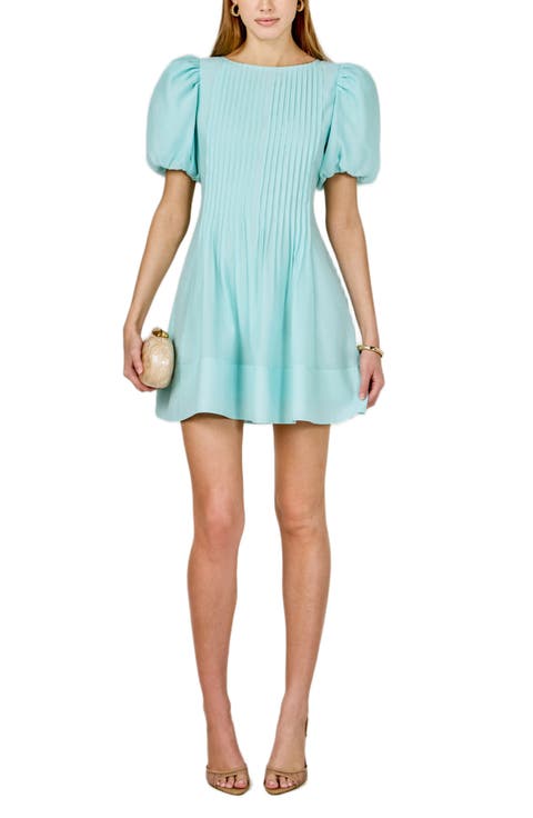Puff Sleeve Minidress