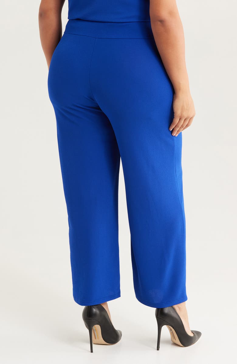 Anne Klein Wide Waistband Pants, Alternate, color, 