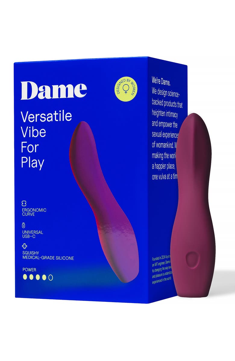 Dame Products Dip 2.0 Basic Vibrator, Alternate, color, Plum