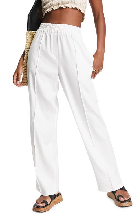 High Waist Crepe Pants