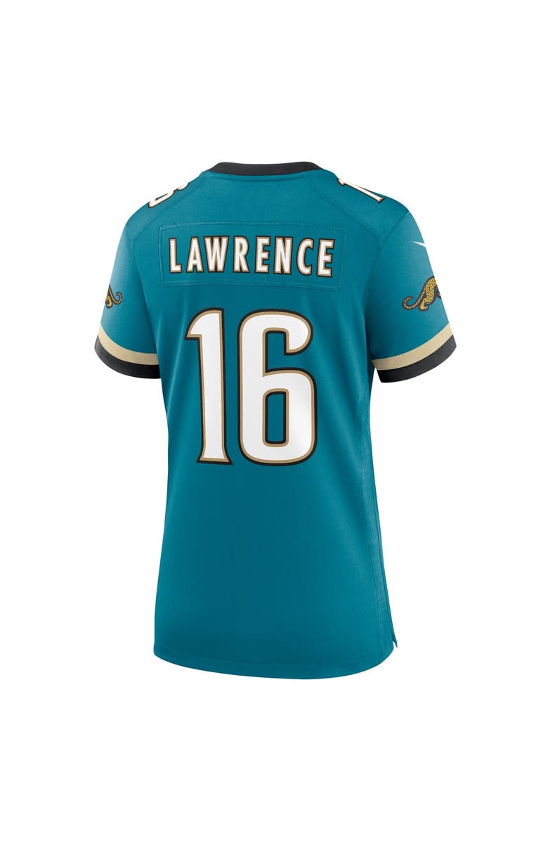 Nike Women's Nike Trevor Lawrence Teal Jacksonville Jaguars Prowler Throwback Game Jersey, Alternate, color, Teal