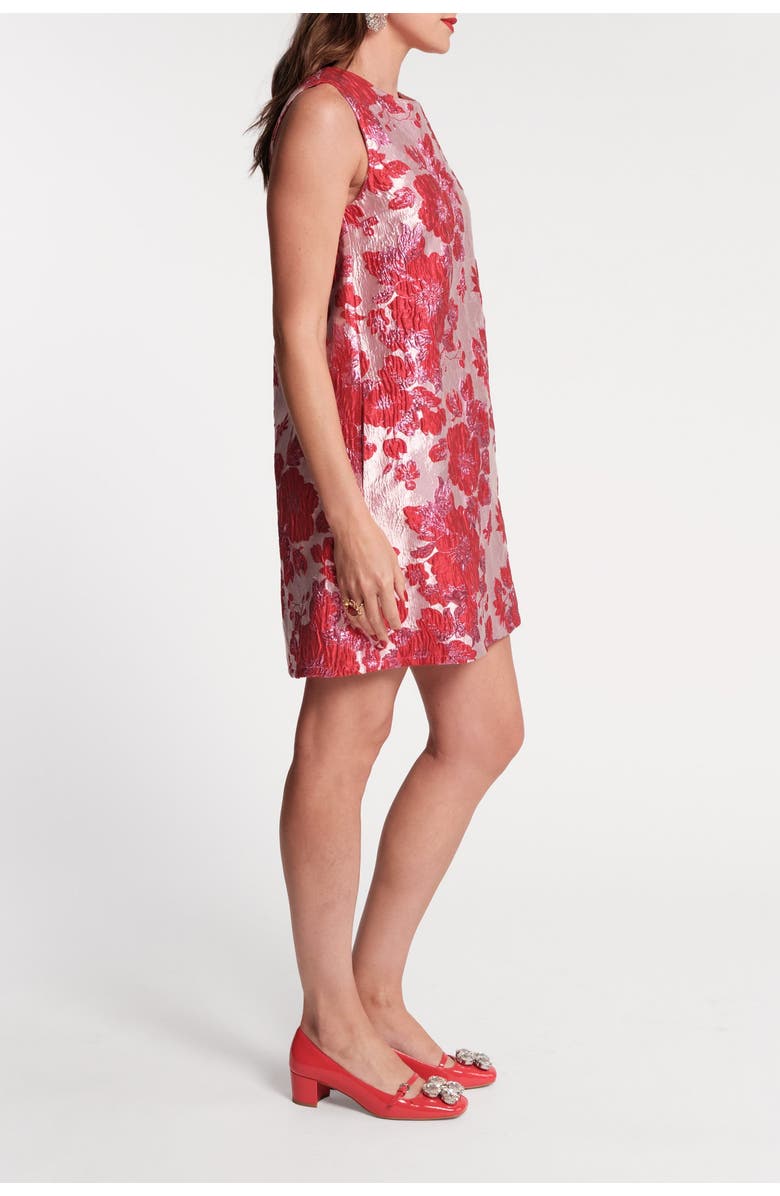 Frances Valentine Lilly Shift Dress Botanical Bash, Alternate, color, Pink/Red