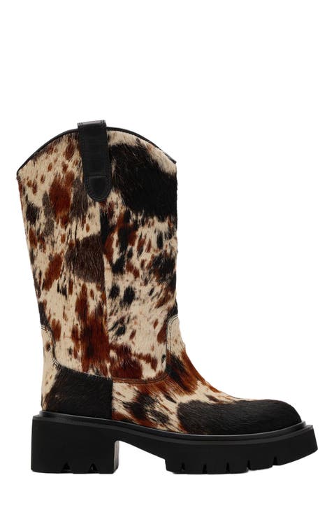 Daisy Lug Cowgirl Boots