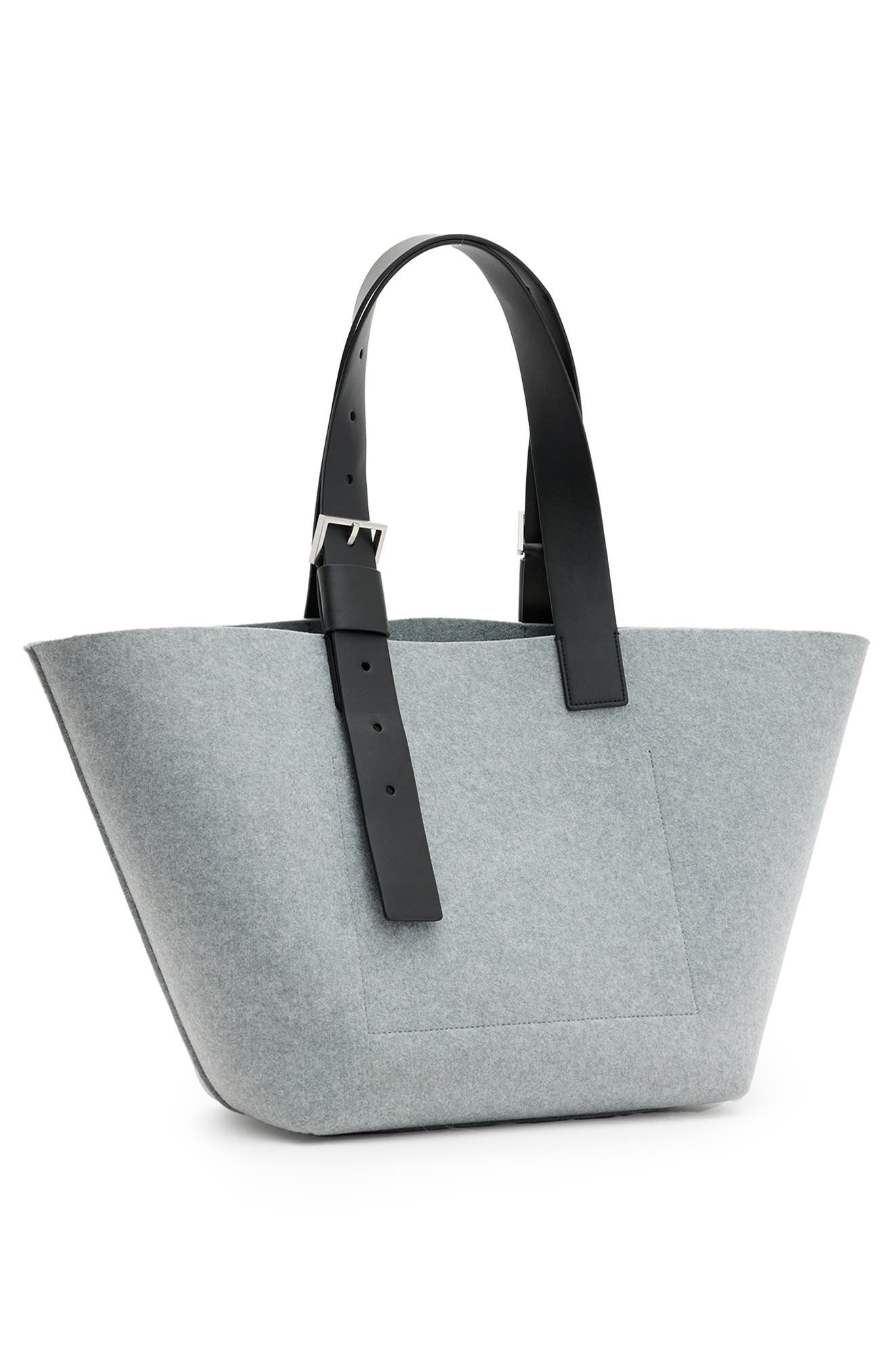 Anik Felt Tote, Alternate, color, GREY MARL