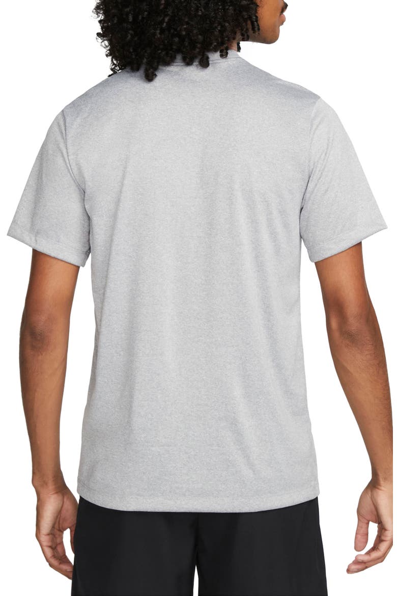 Dri-FIT Legend T-Shirt, Alternate, color, TUMBLED GREY/FLAT SILVER