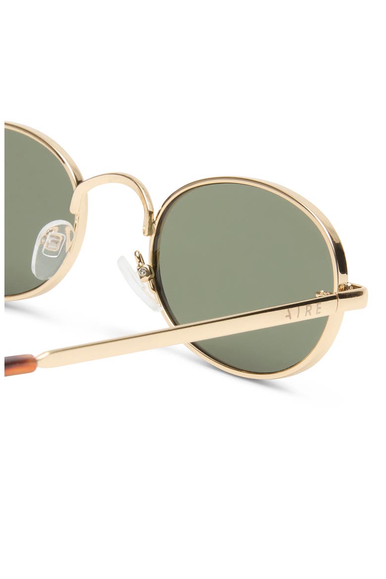 Regulus 49mm Small Oval Sunglasses, Alternate, color, GOLD/GREEN MONO