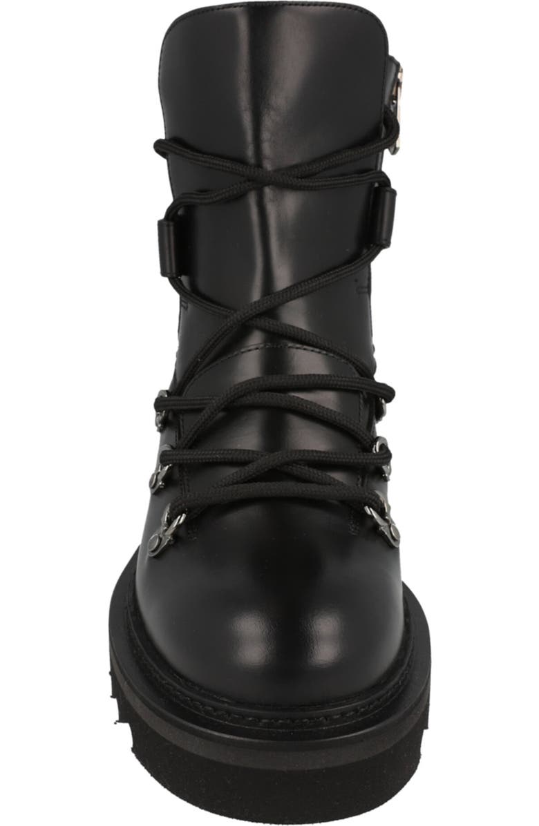 FERRAGAMO Elimo Leather Hiker Boot, Alternate, color, Black