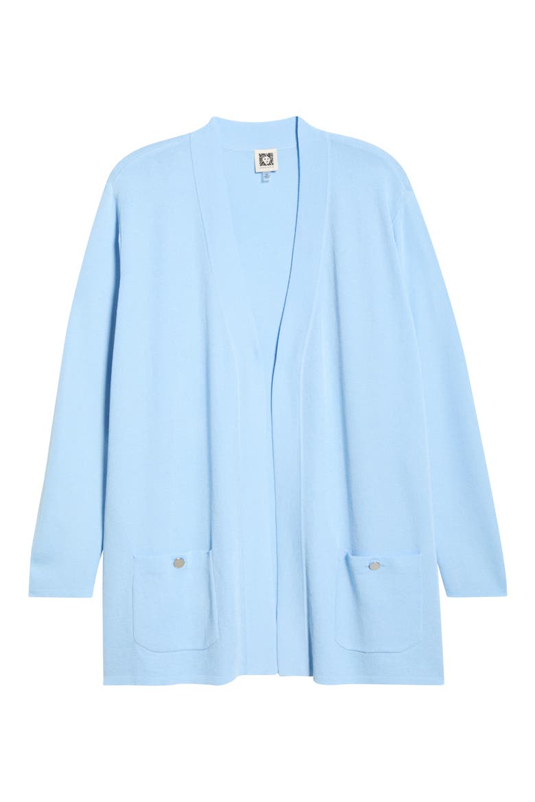 Malibu Open Front Cardigan, Alternate, color, LAKESHORE