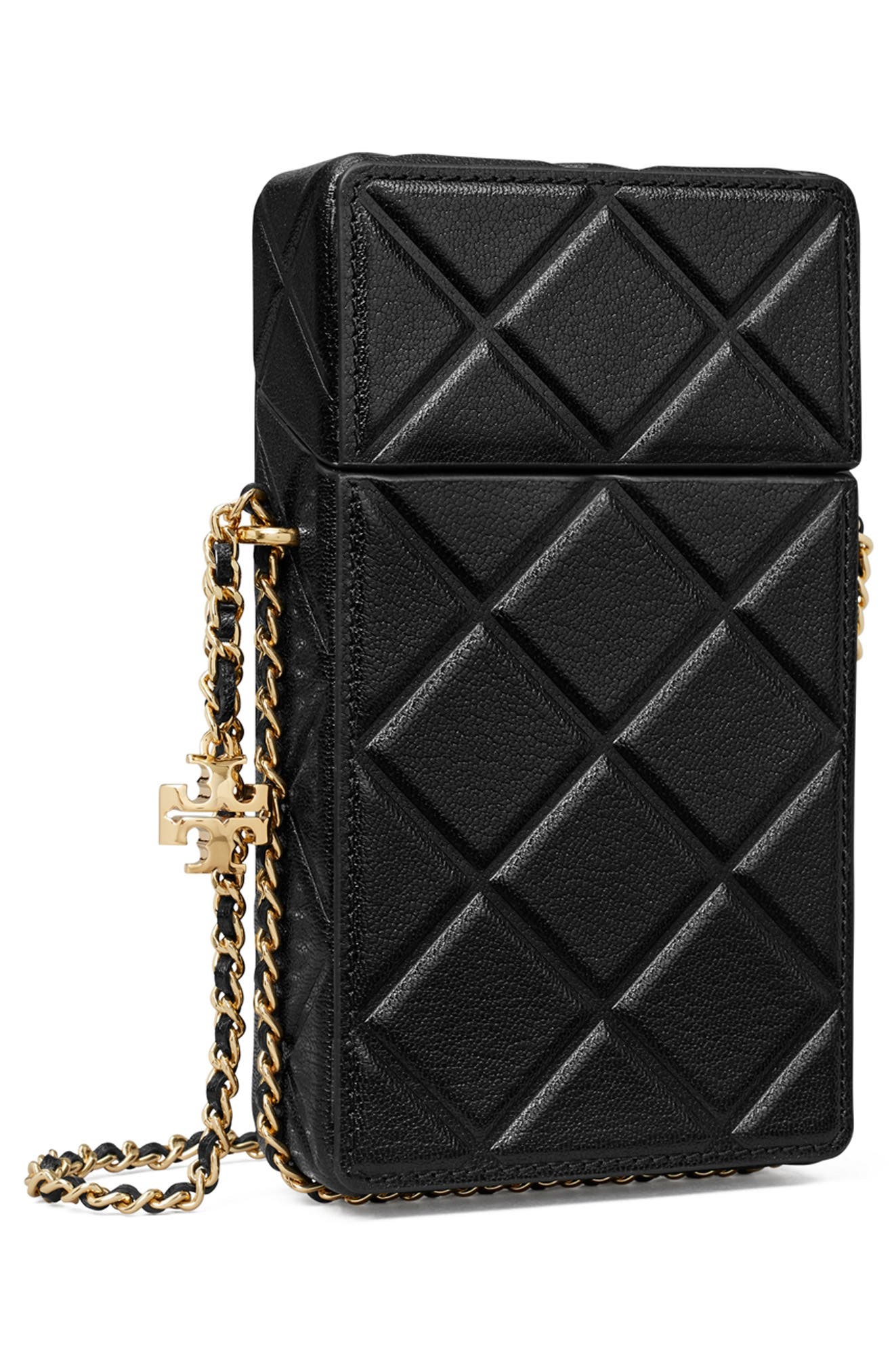 Tory Burch Fleming Leather Phone Crossbody Bag (Women) | Nordstrom