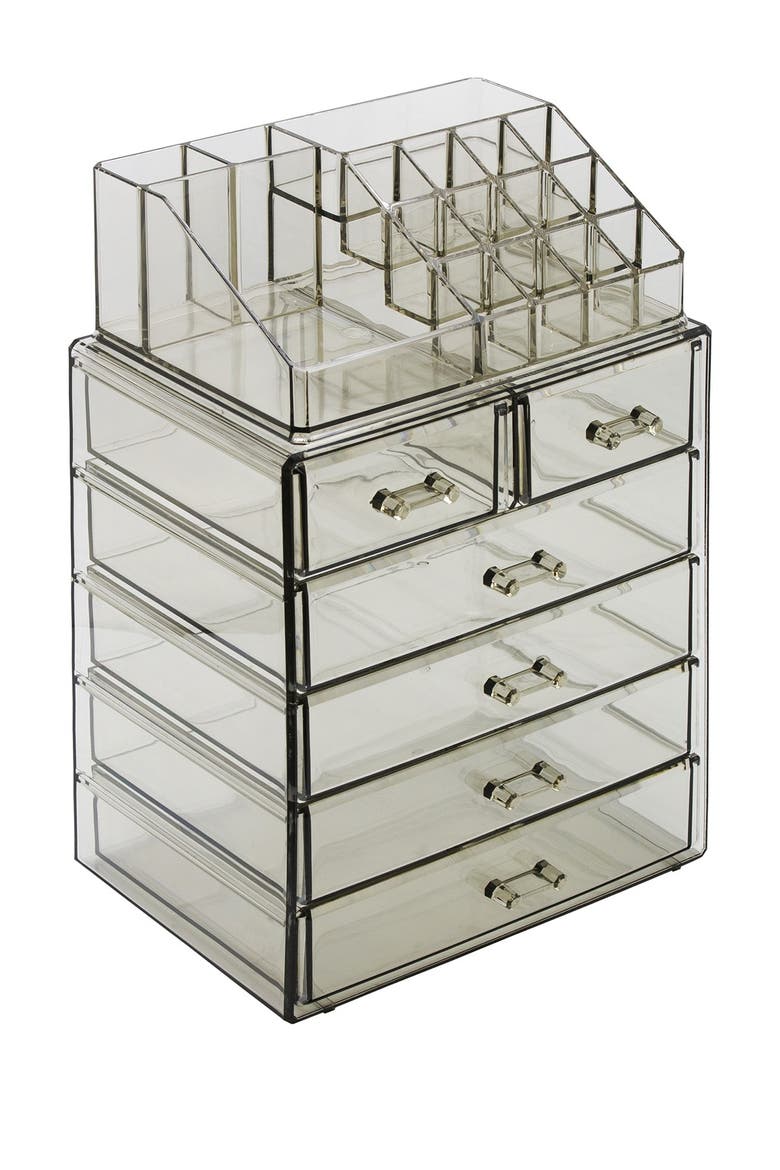 Makeup Storage Case - Black, Alternate, color, BLACK