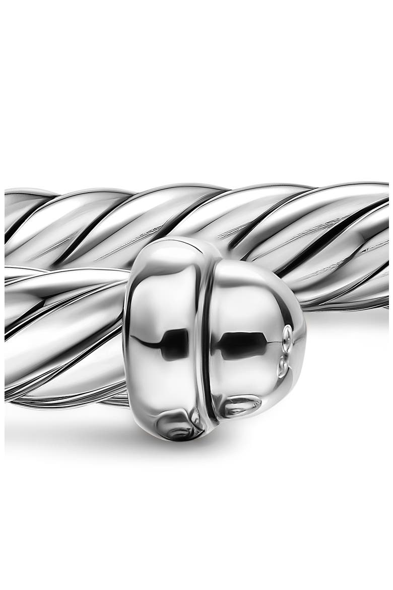 Cable Flex Bracelet, 6mm, Alternate, color, SILVER