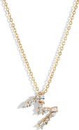 LILI CLASPE Letter Pendant Necklace