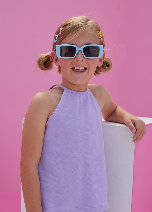 Bisby Kids' Knit Halter Top In Lavender