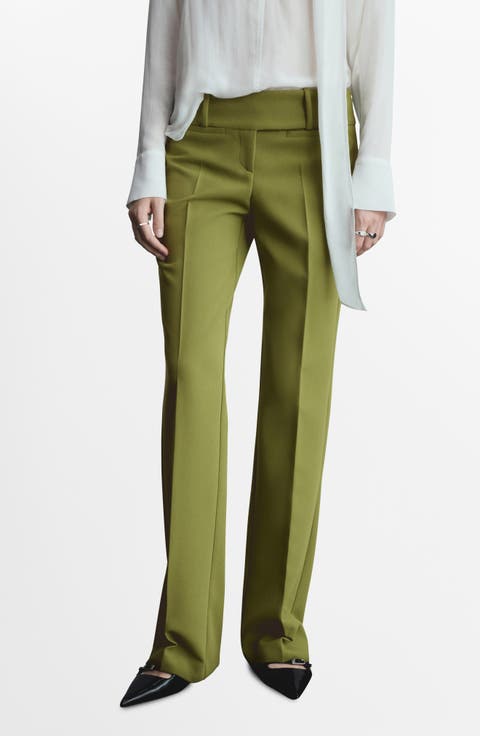 Low Rise Flare Pants