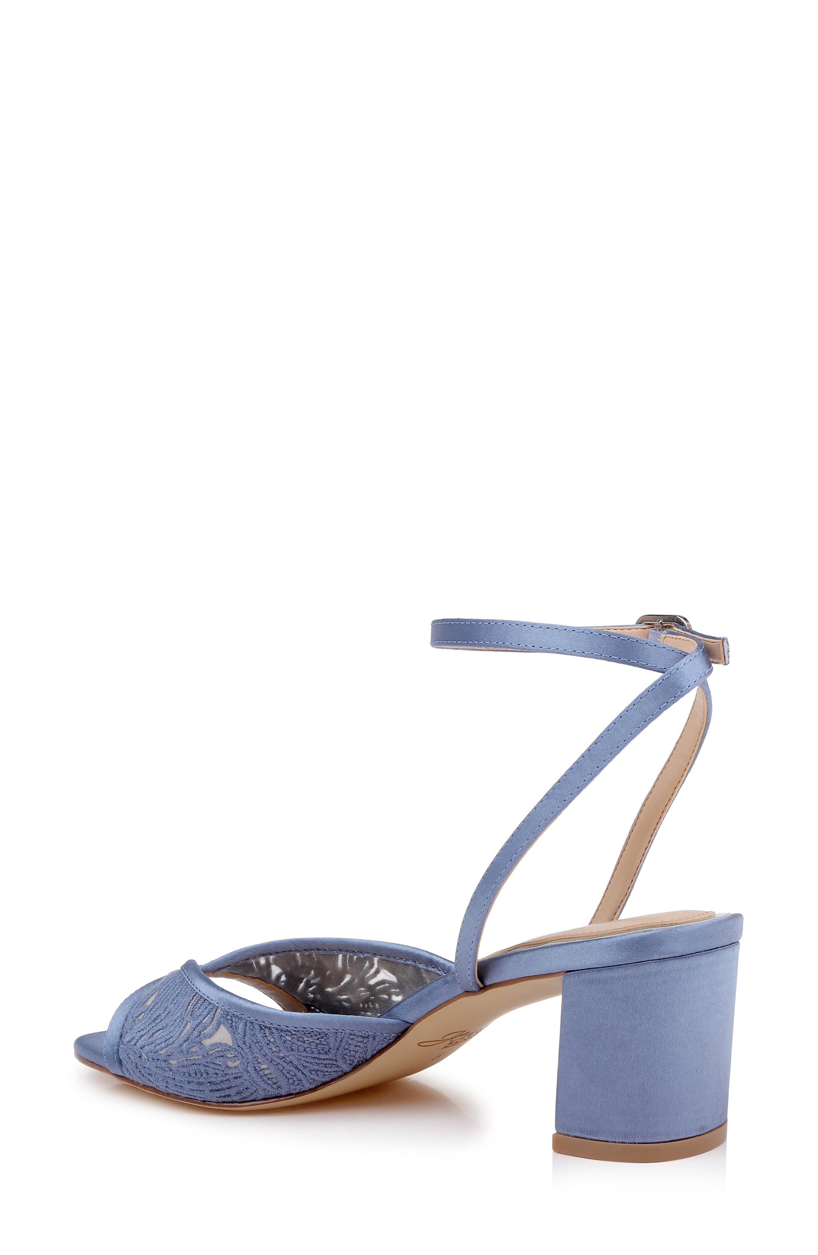 Женские сандалии Jewel Badgley Mischka Zaira Ankle Strap Sandal — фото 2