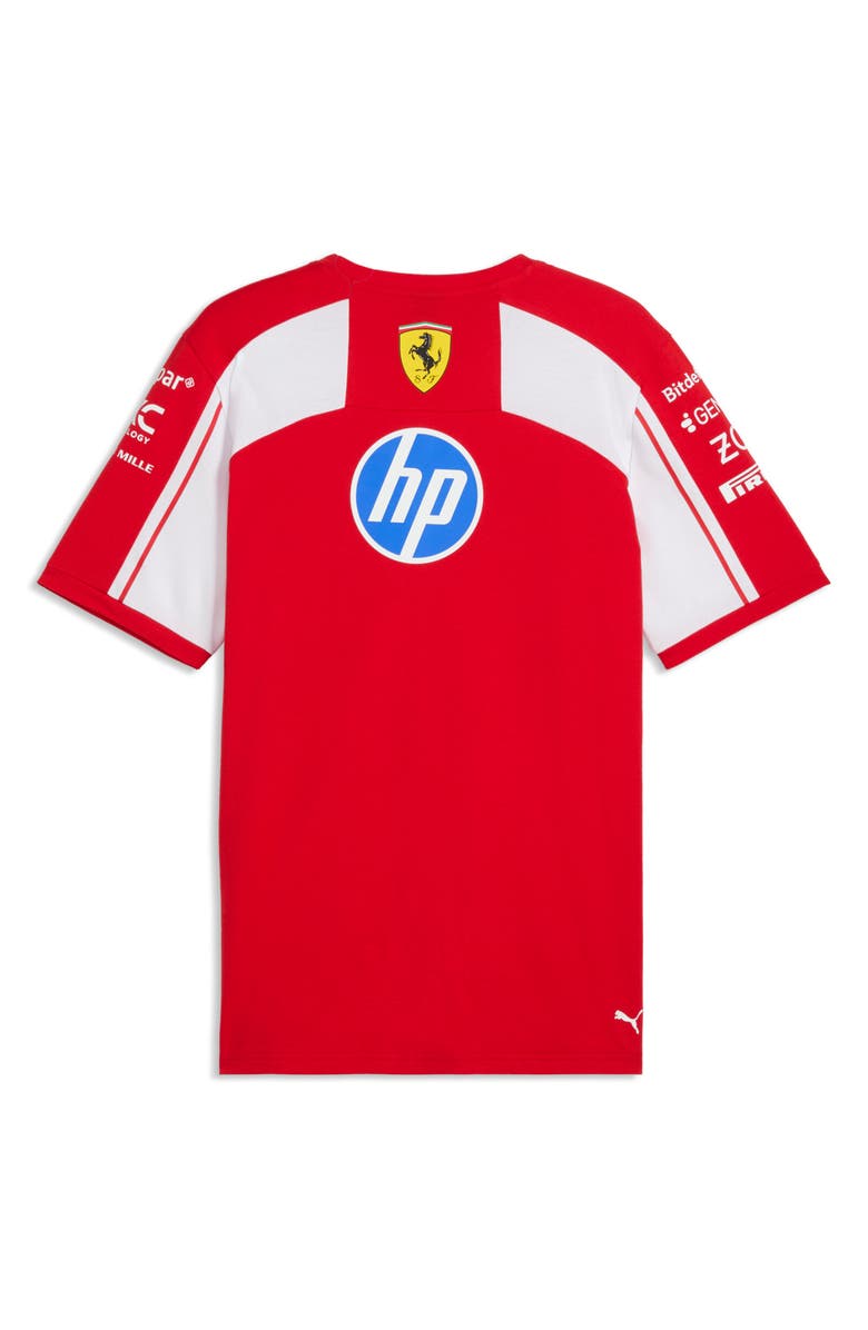 PUMA Scuderia Ferrari Replica T-Shirt, Alternate, color, Puma Red