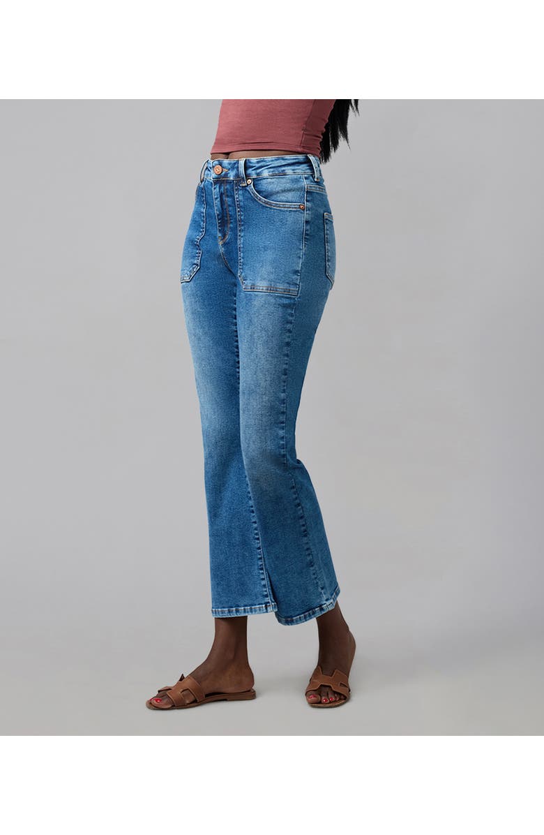 Lola Denim Billie High Rise Bootcut Jeans, Alternate, color, Indigo Muse