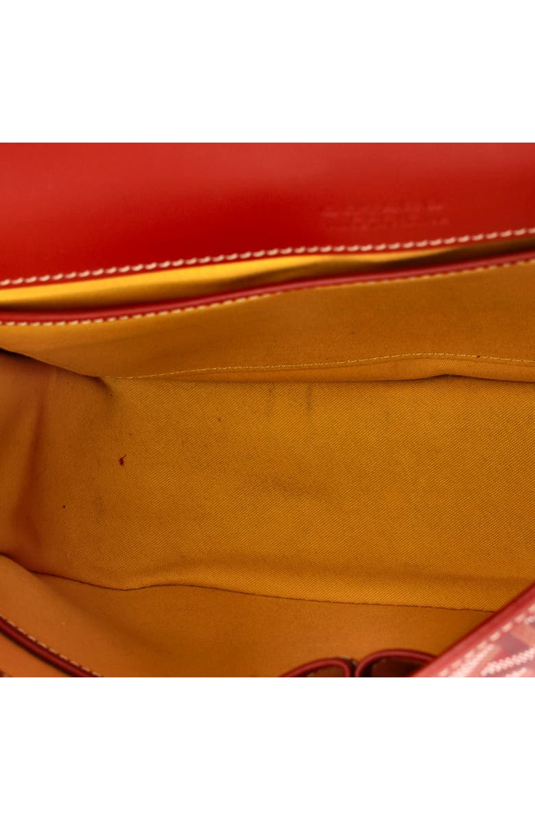 Pre-Owned Goyard Belvedere II Messenger Bag Coated Canvas MM, Alternate, color, Red