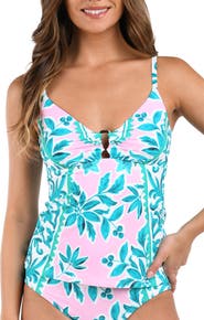 La Blanca Opulent Tankini Bikini Top