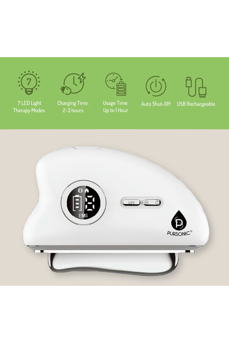 7-in-1 LED Light Therapy Beauty Wand, Alternate, color, White