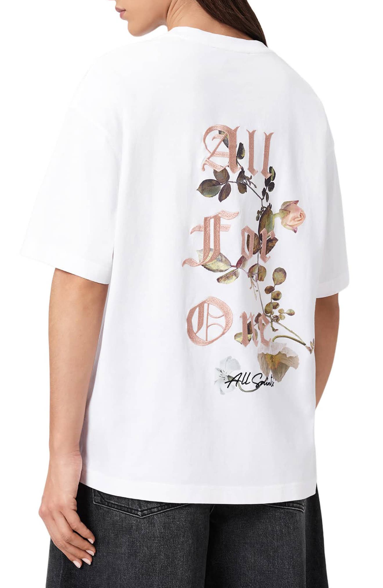 Oneness Etta Embroidered Graphic T-Shirt - image 4