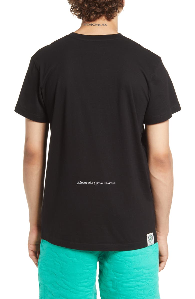 Billionaire Boys Club Planet Orange Trees Cotton Graphic T-Shirt, Alternate, color, 