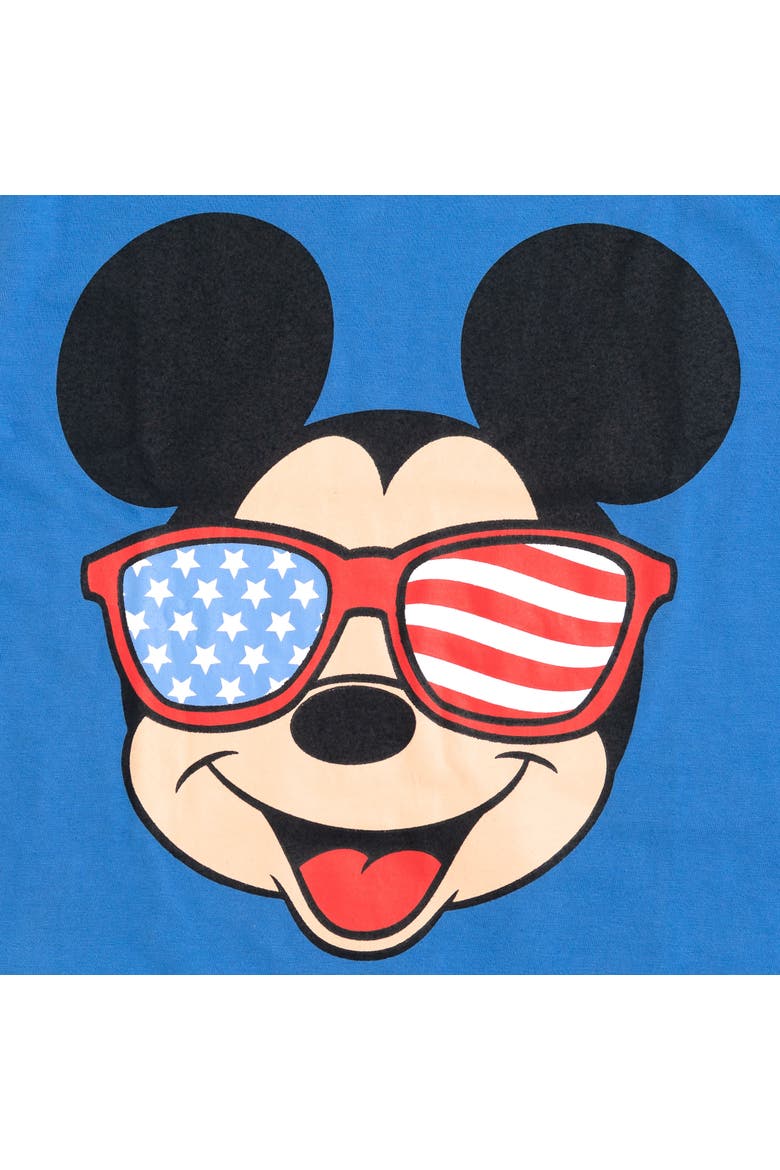 Christmas T-Shirt, Alternate, color, Mickey Blue
