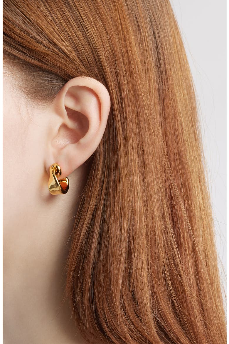 Small Aurelia Hoop Earrings, Alternate, color, HIGH POLISH GOLD