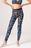 Jessie Zhao New York Amazon Rainforest High-Waisted Leggings