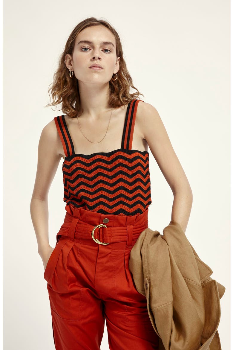 Crochet Crop Tank, Alternate, color, 0220-COMBO D