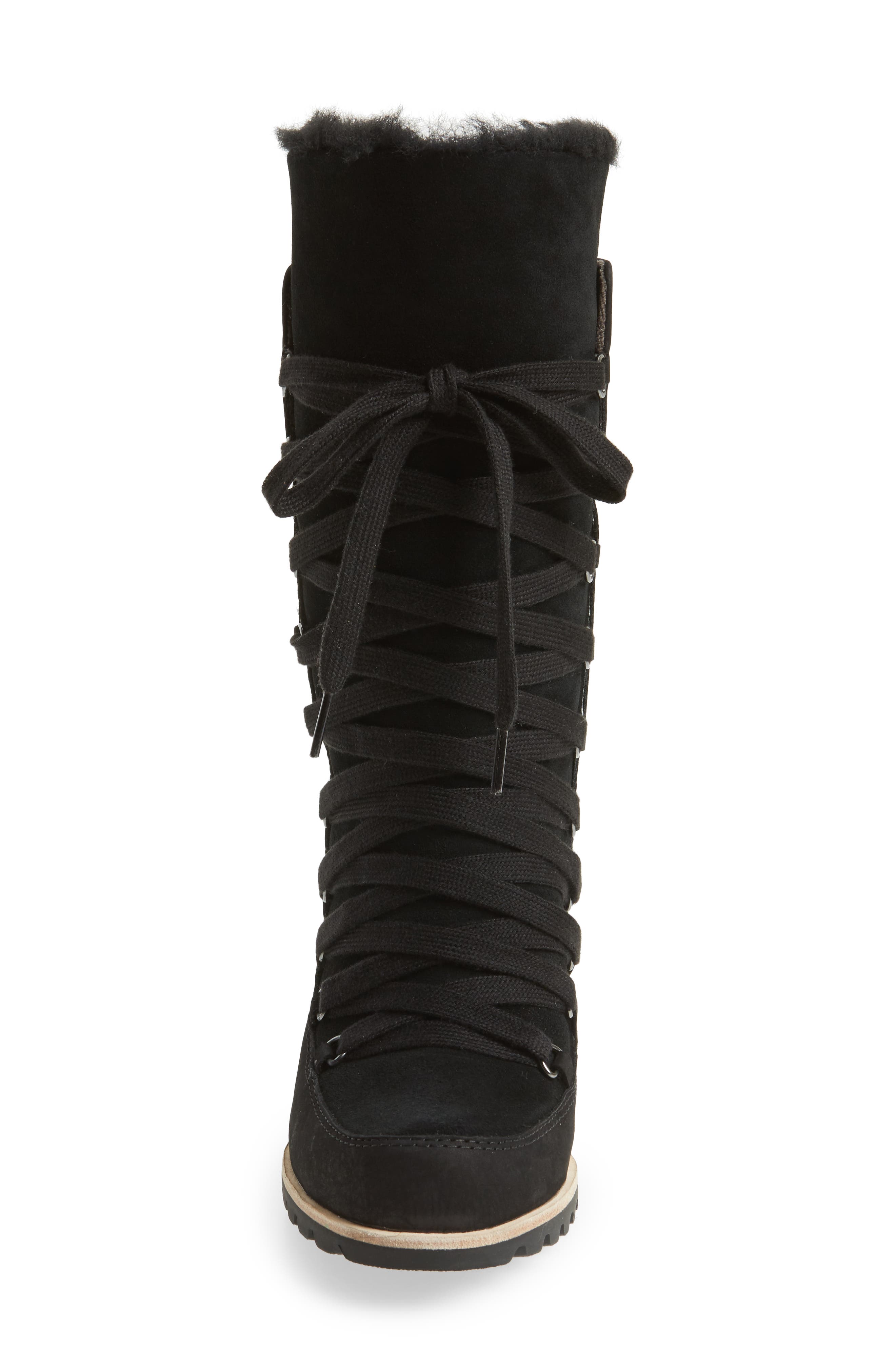 UGG<sup>®</sup> Mason Waterproof Wedge Boot, Alternate, color, 