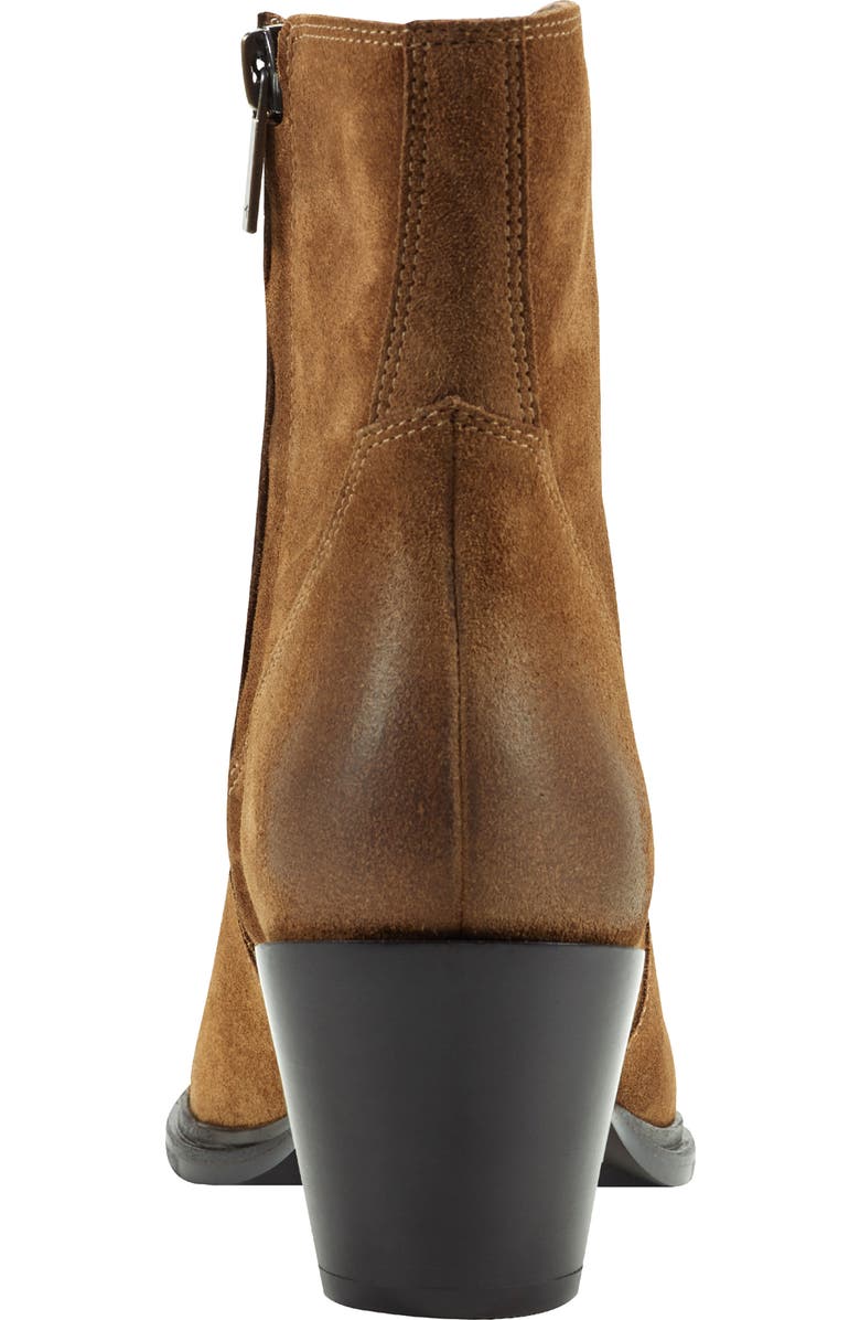 Marc Fisher LTD Giulie Pointed Cap Toe Bootie, Alternate, color, Medium Natural