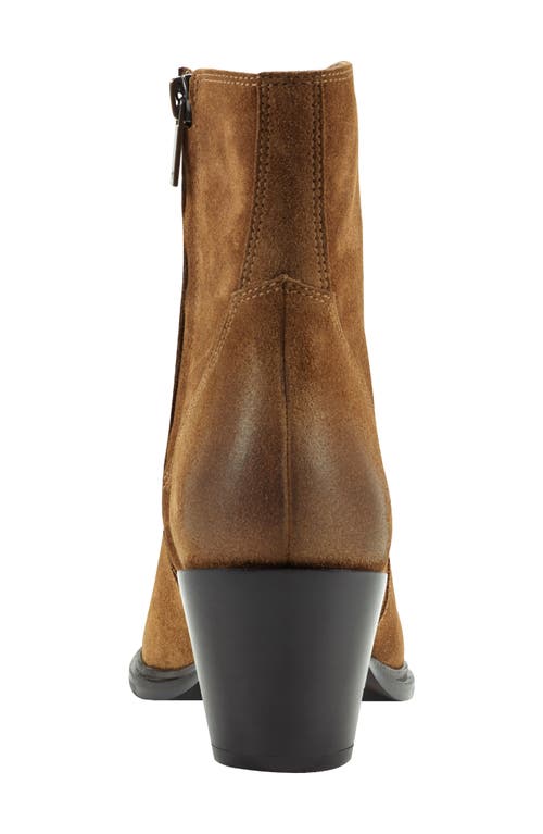 Marc Fisher Ltd Giulie Pointed Cap Toe Bootie In Neutral