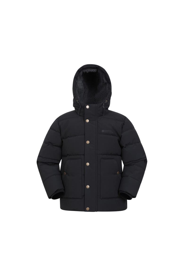Childrens/Kids Manta Borg Lined Jacket, Main, color, Black