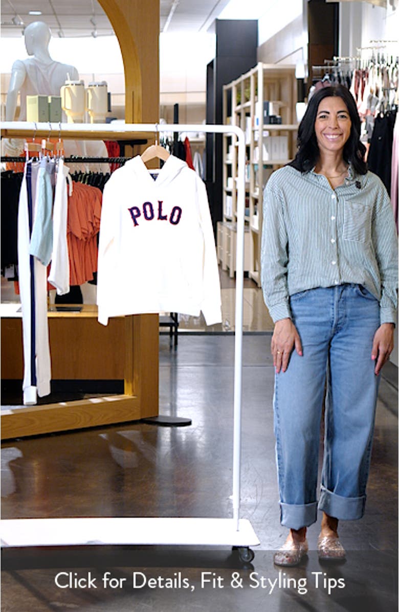 Kids' French Terry Pullover Hoodie, sales video thumbnail