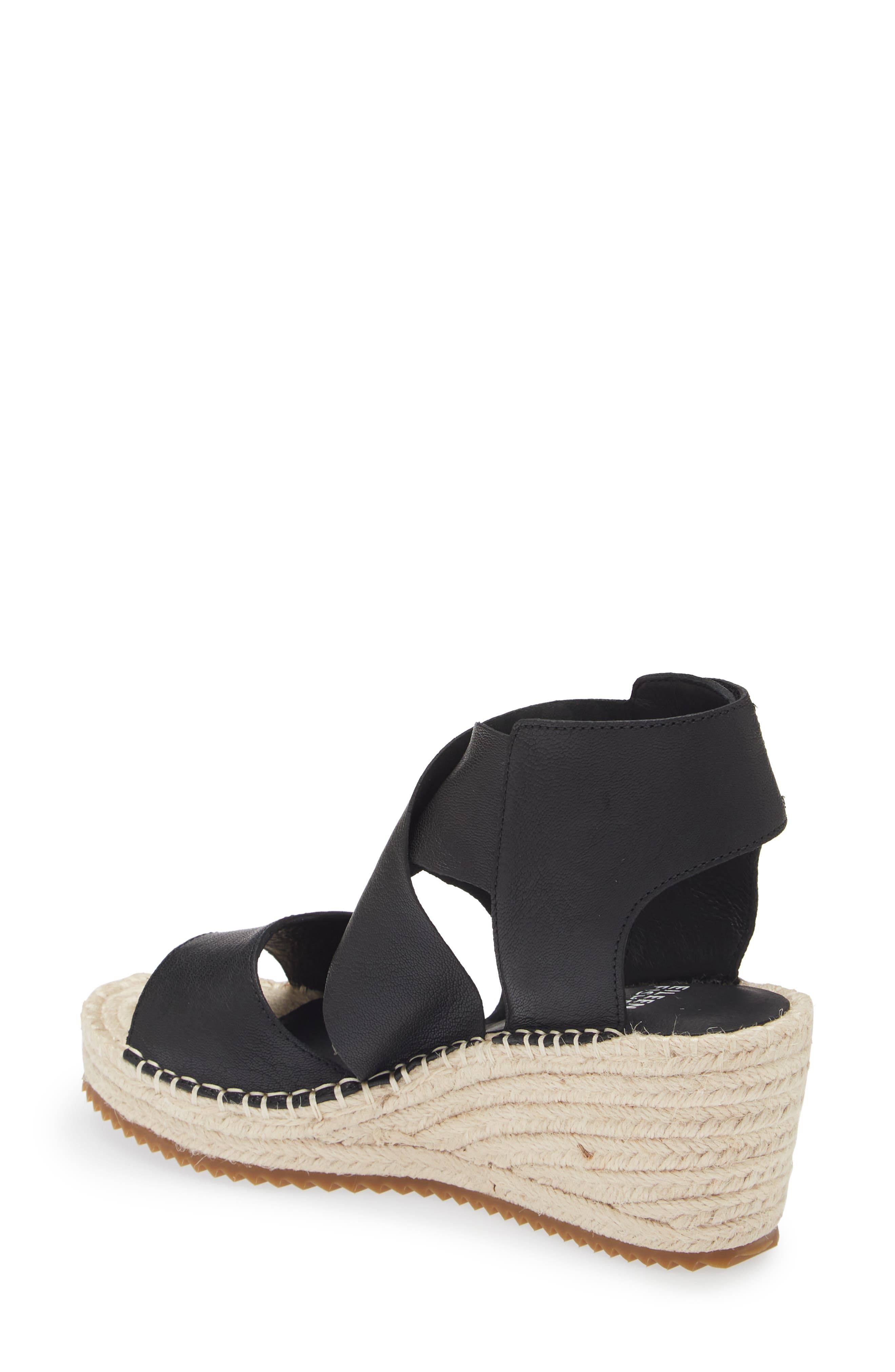 Eileen Fisher 'Willow' Espadrille Wedge Sandal, Alternate, color, 