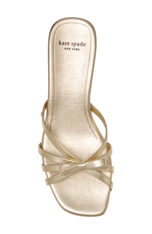 KATE SPADE KATE SPADE NEW YORK CAROLINA KITTEN HEEL SLIDE SANDAL 