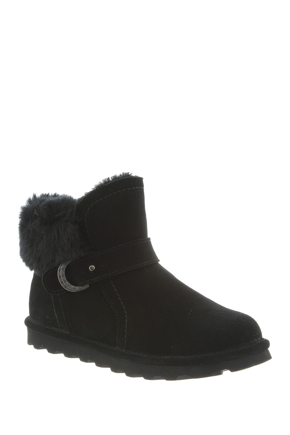 BEARPAW Koko Faux Fur Lined Ankle Boot, Main, color, 