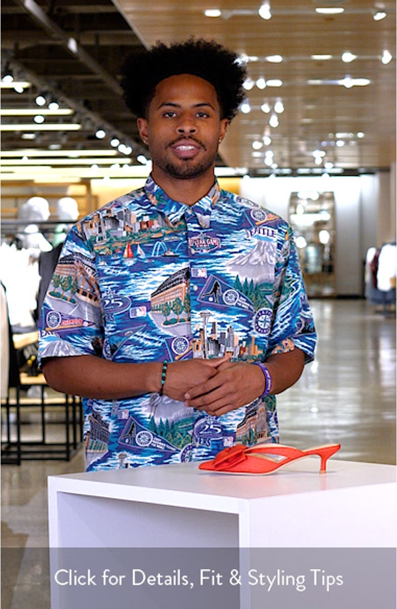 Cynthia Bow Pointed Toe Mule, sales video thumbnail