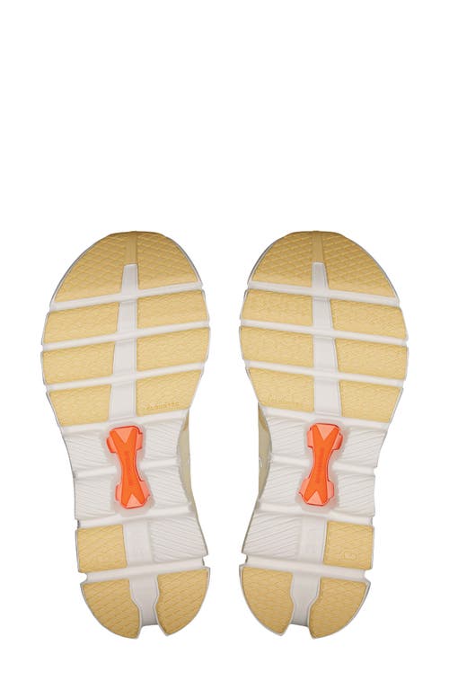On Cloud X 4 Training Shoe In Yellow