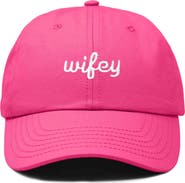 Dalix Wifey Embroidered Everyday Cap