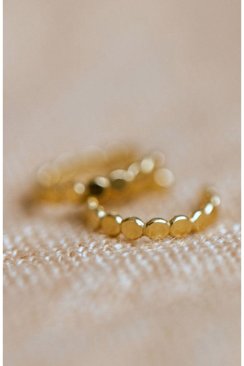 Poppy Ear Cuff - Single, Alternate, color, Gold Filled