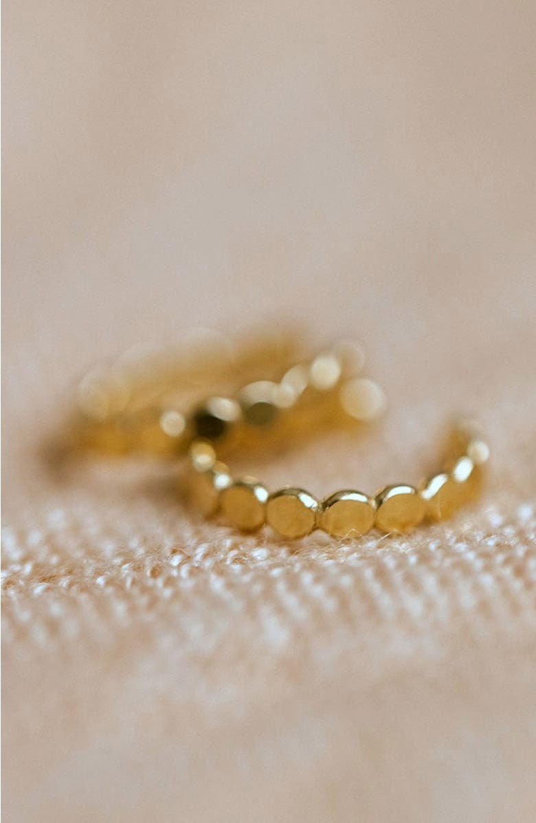 MADE BY MARY Poppy Ear Cuff - Single, Alternate, color, Gold Filled