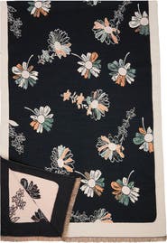 SAACHI Floral Reversible Scarf
