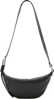 AllSaints Luna Leather Crossbody Bag