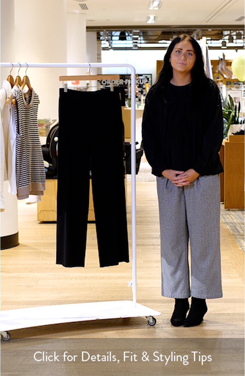 Rib Wide Leg Pants, sales video thumbnail