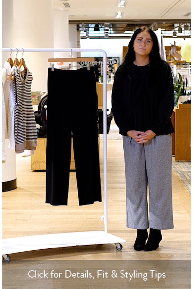 Rib Wide Leg Pants video