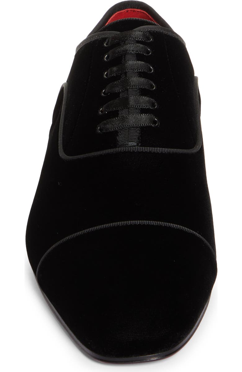 Christian Louboutin Greggyrocks Velvet Oxford, Alternate, color,