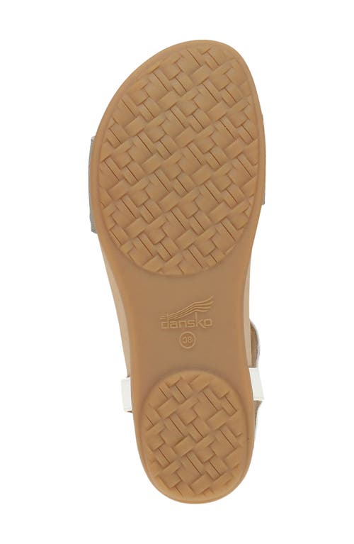 Dansko Jodie Ankle Strap Sandal In Green