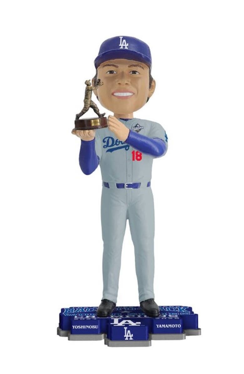 FOCO Yoshinobu Yamamoto (LA Dodgers) 2025 World Series MVP Bobblehead, Main, color, Multi-Color